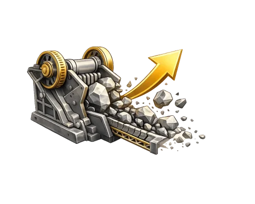Higher-Crushing-Efficiency