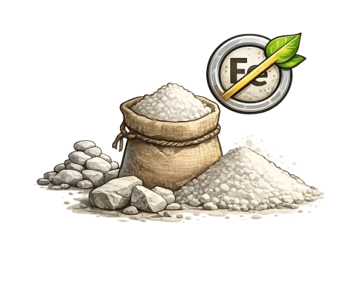Low-Iron-Raw-Materials